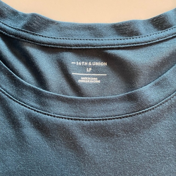 14th & Union from Nordstrom Blue Long Sleeve Top - Picture 2 of 4